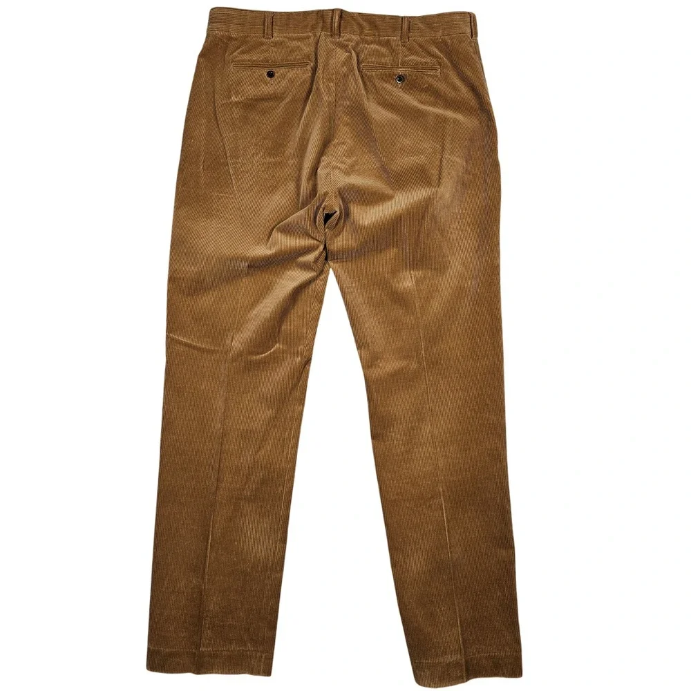 Polo Ralph Lauren Men's 40T-36 Brown Pants Corduroy Classic Trousers Y2k VTG